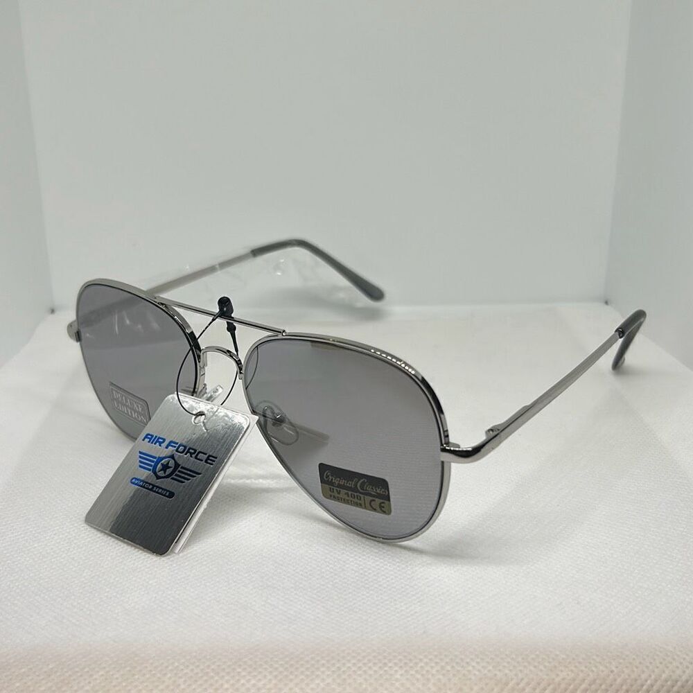 Air Force Aviator Unisex Flat Sunglasses